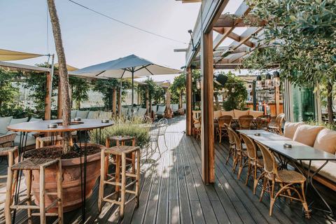 Le Perchoir - Terrasse Hôtel La Garrigue