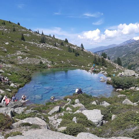 Le lac des neiges