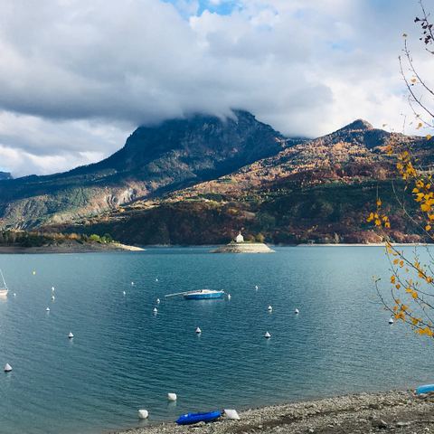 Plage Nord du Plan d'eau d'Embrun