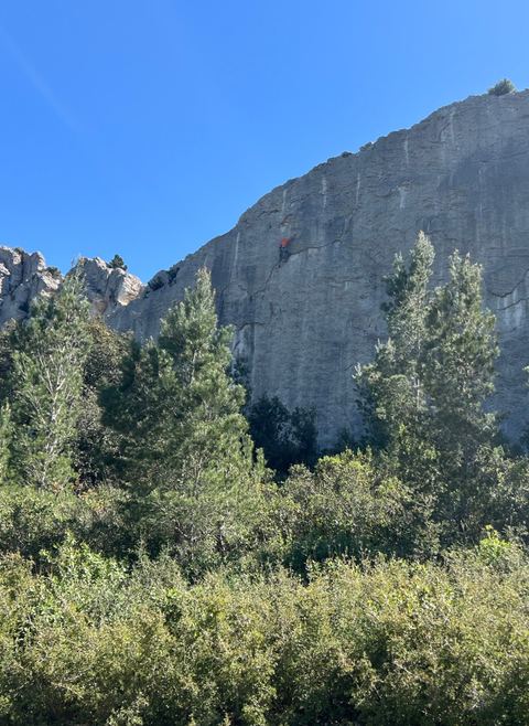 Site d'escalade de Mouriès - Mouriès Nord - La Prairie