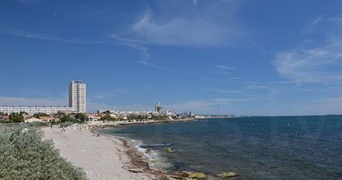 Plage de la Lèque et son parc paysager