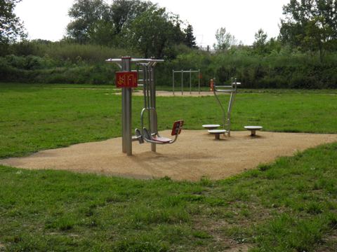 Pumptrack et parcours de santé