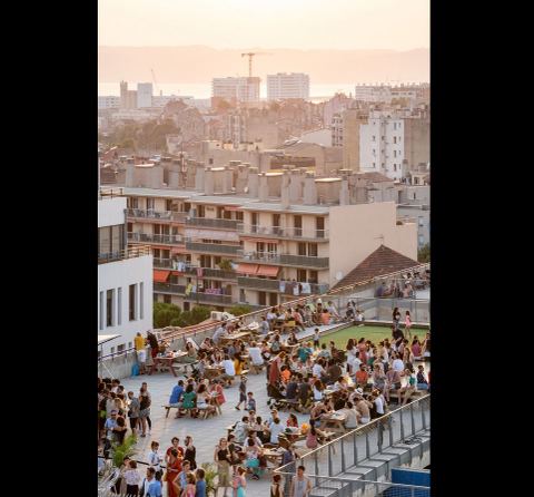 Friche Belle de Mai toit terrasse