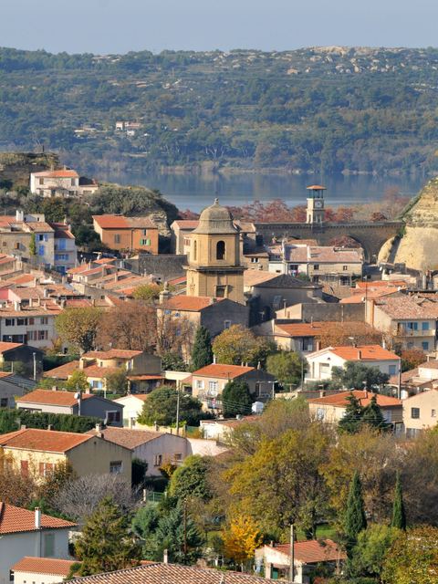 Les vestiges de St Chamas