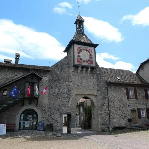 Ancienne horloge du village : Mécanisme