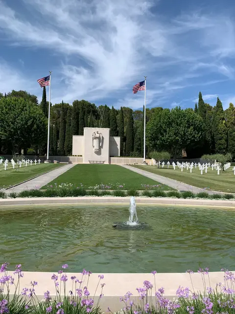 Mémorial du Rhône et Cimetière Américain