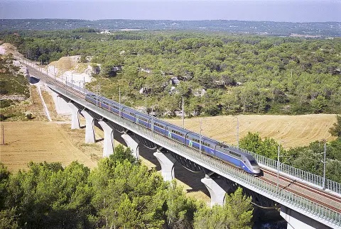Viaduc du TGV Méditerrannée