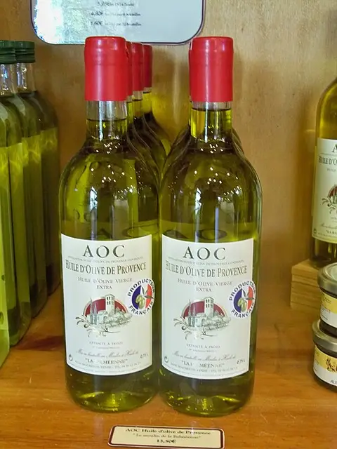 Huile d'olive bio de Quinson
