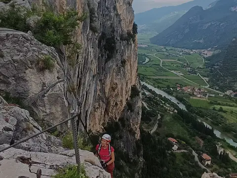 Via-ferrata des Gorges d'Agnielles (sportif)