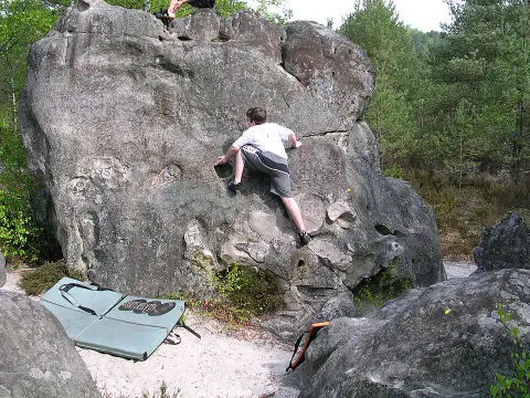 Site d'escalade : l'Hacienda - Val obscur