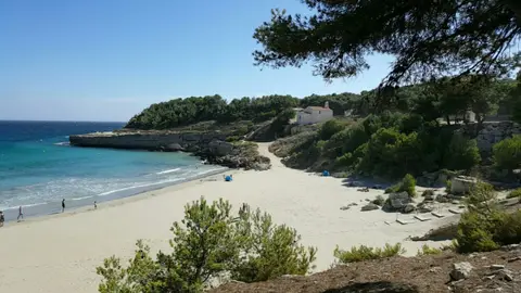 Plage naturiste de Sainte Croix