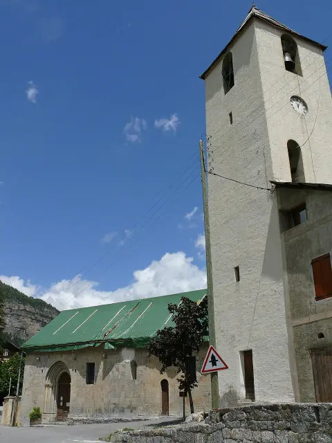 Eglise · Saint-Martin-d'Entraunes