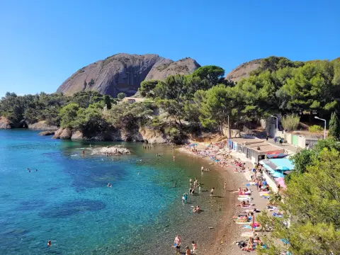 Plage Calanque du Petit Mugel