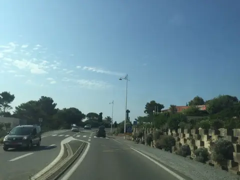 Plage de la corniche d'azur