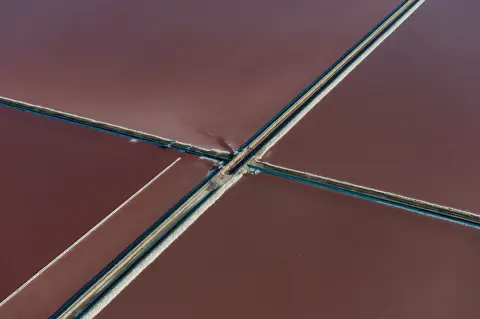 Les salins de Salin de Giraud