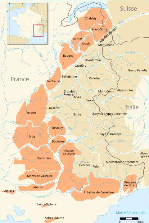 Pré-Alpes da Provença