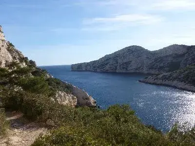 Plage de la calanque de Sormiou