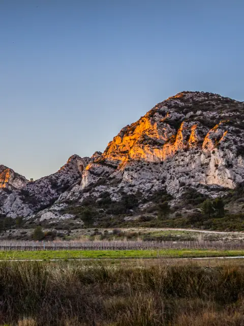 Les crêtes de Saint-Rémy-de-Provence