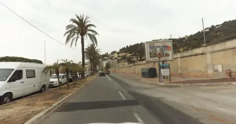 France beach Menton