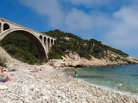 Topo rando Calanque des Eaux salées