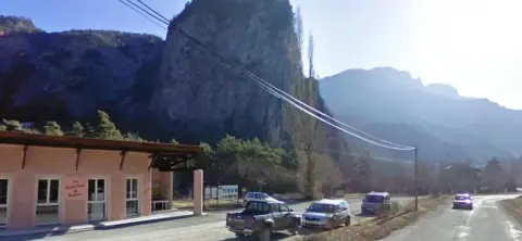 Ferrata des ammonites