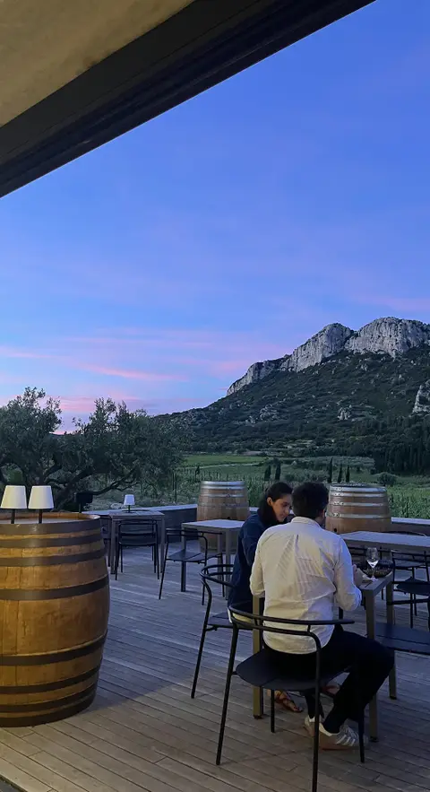 La Terrasse du Vallon des Glauges
