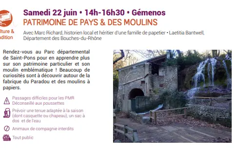 Patrimoine de pays et des moulins