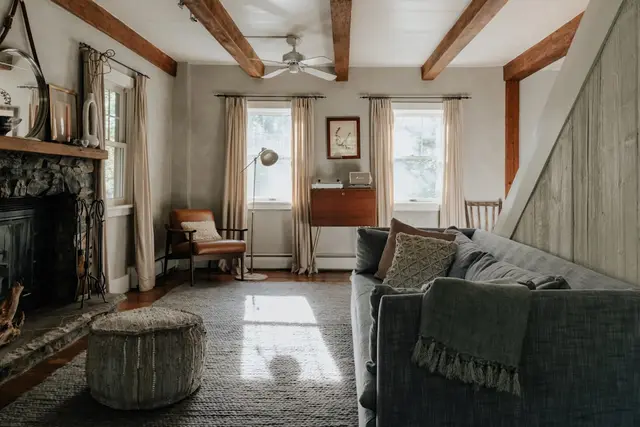 Rénové appartement avec terrasse à Saint-Martin-de-Castillon